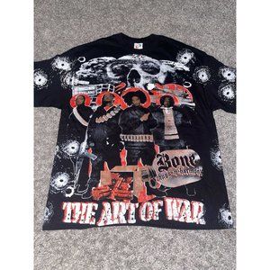 Bone Thugs N Harmony Shirt Size XL All Over Print Retro Style Backstock Co NWOT